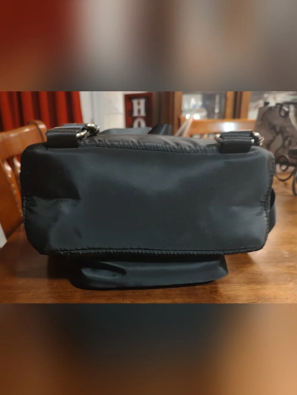 Classic Black Women’s Nylon Backpack - Sleek Everyday Carry